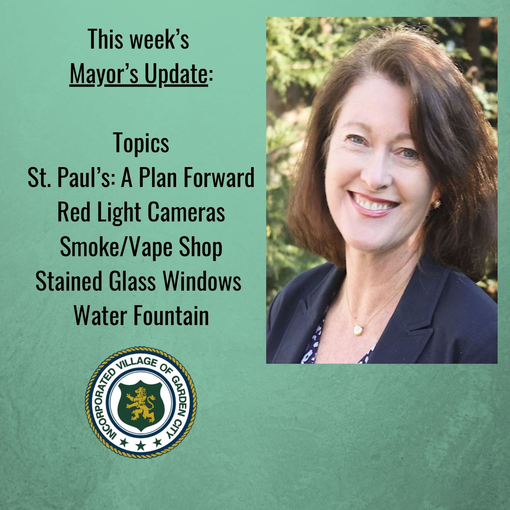 Mayors Update social media post